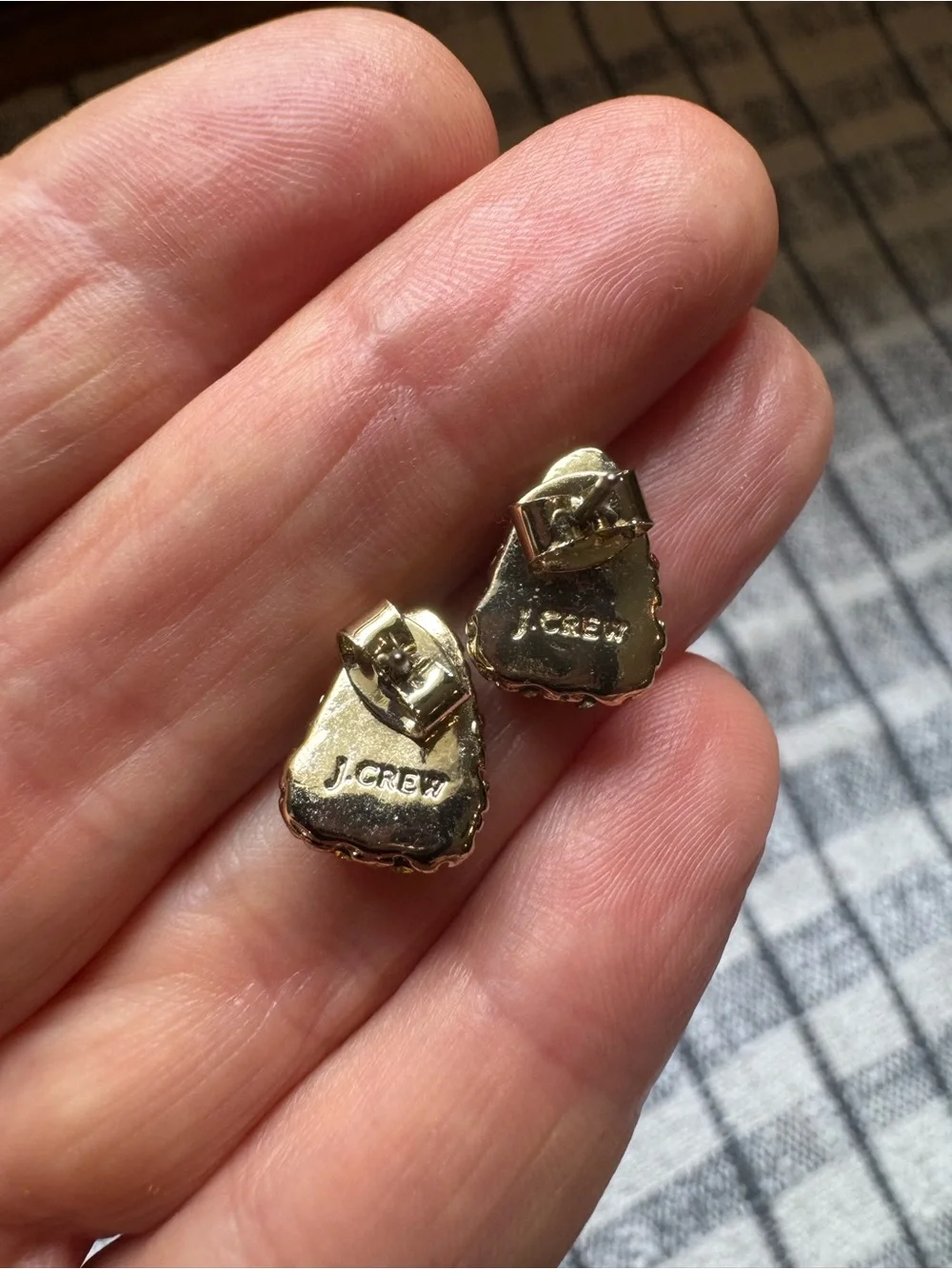 J. Crew Crystal Candy Corn Earrings